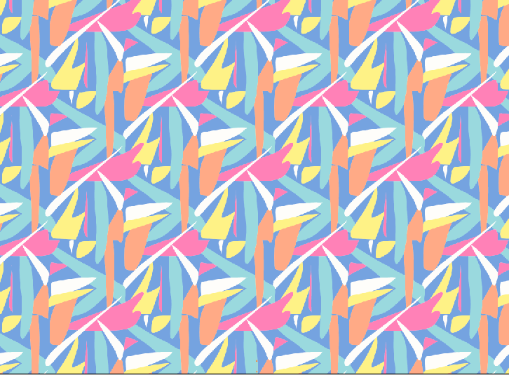Golf Cart Seat Cover Abstract Art