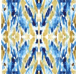 Sport Towel Ikat Blue