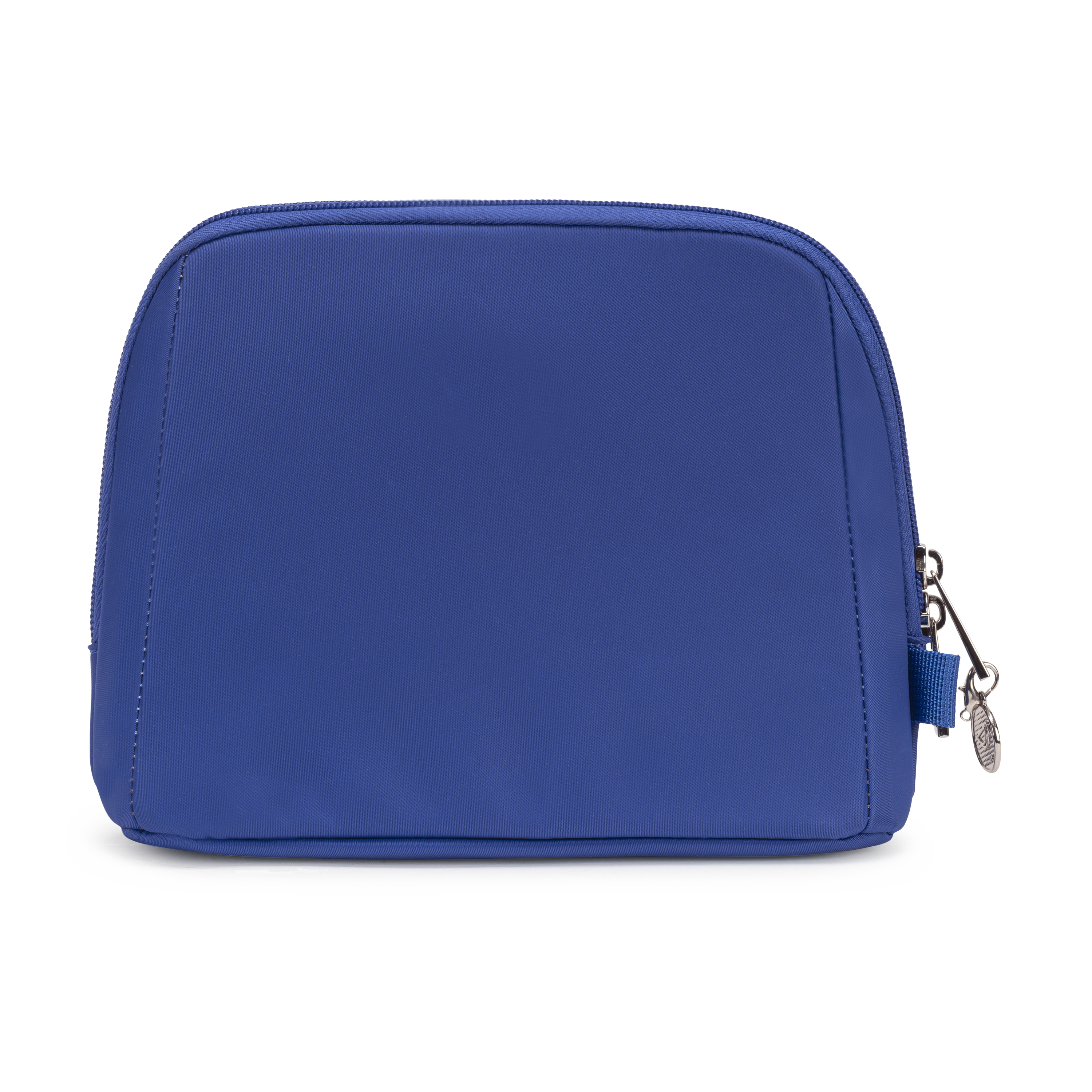 Royal Blue makeup pouch cosmetic bag with a zipper