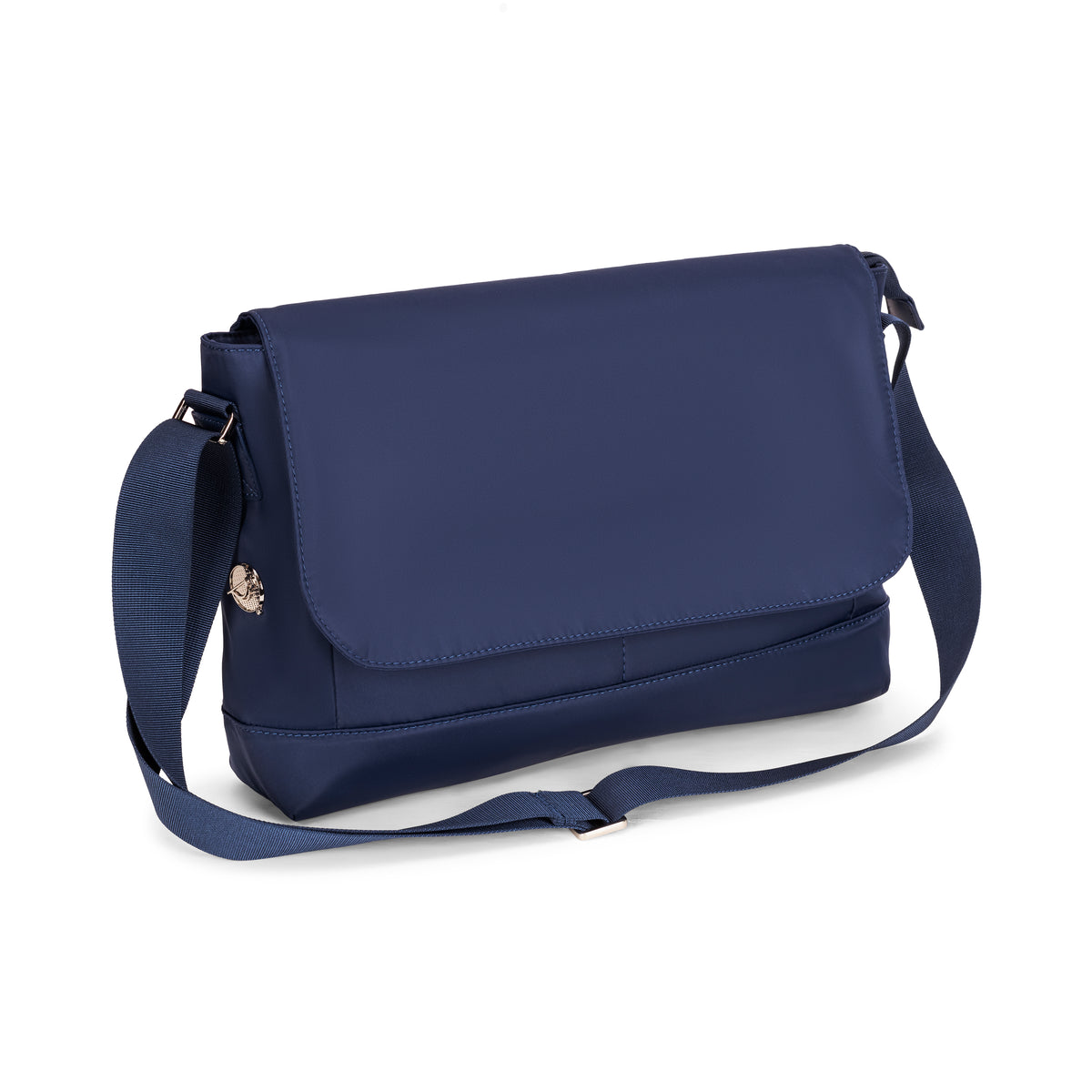 Messenger Bag Navy Red White Navy Stripe Birdie Balou