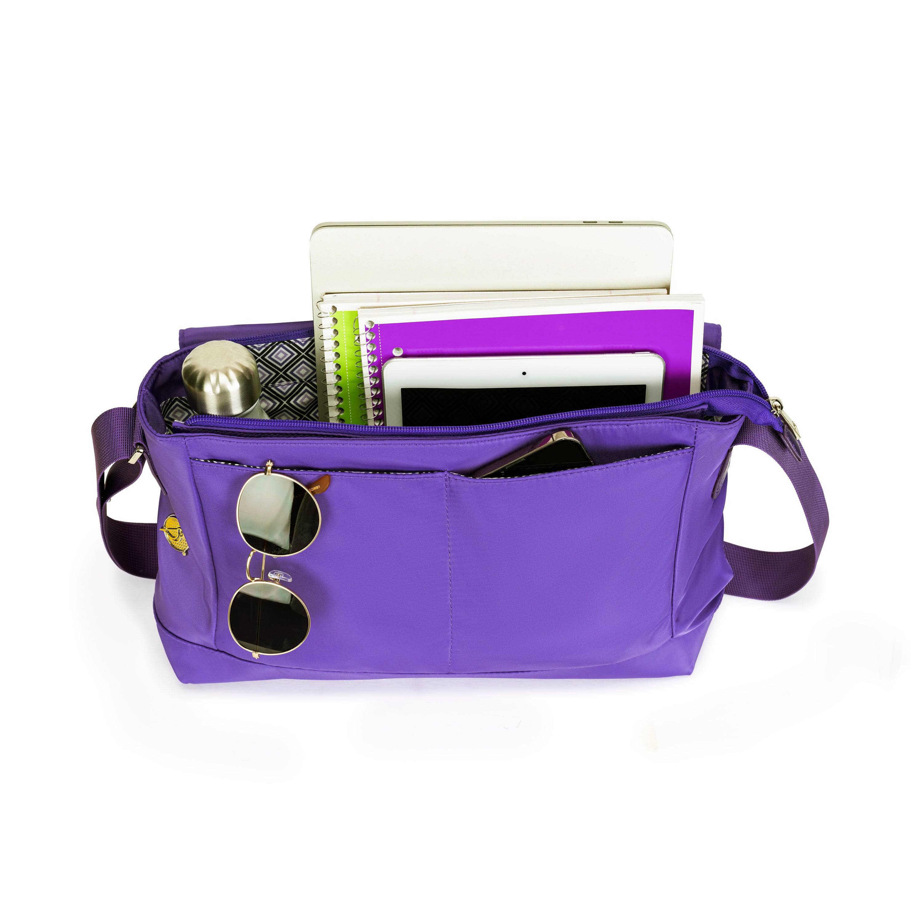 Messenger Bag Purple