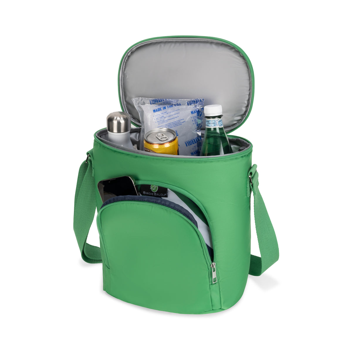 Insulated Cooler Bag 12" Kelly Green