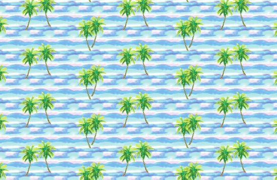 Golf Cart Seat Cover Palm Tree Sky