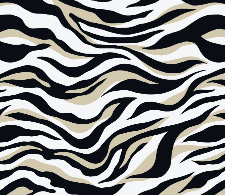 GolfCart Seat Cover Zebra