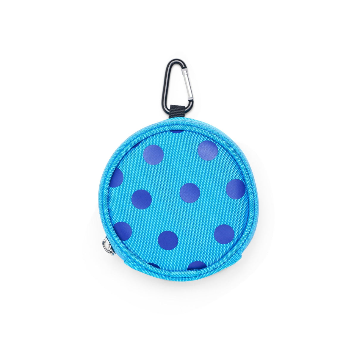 Bag Charm Round Polka Dot Blue - Birdie Balou