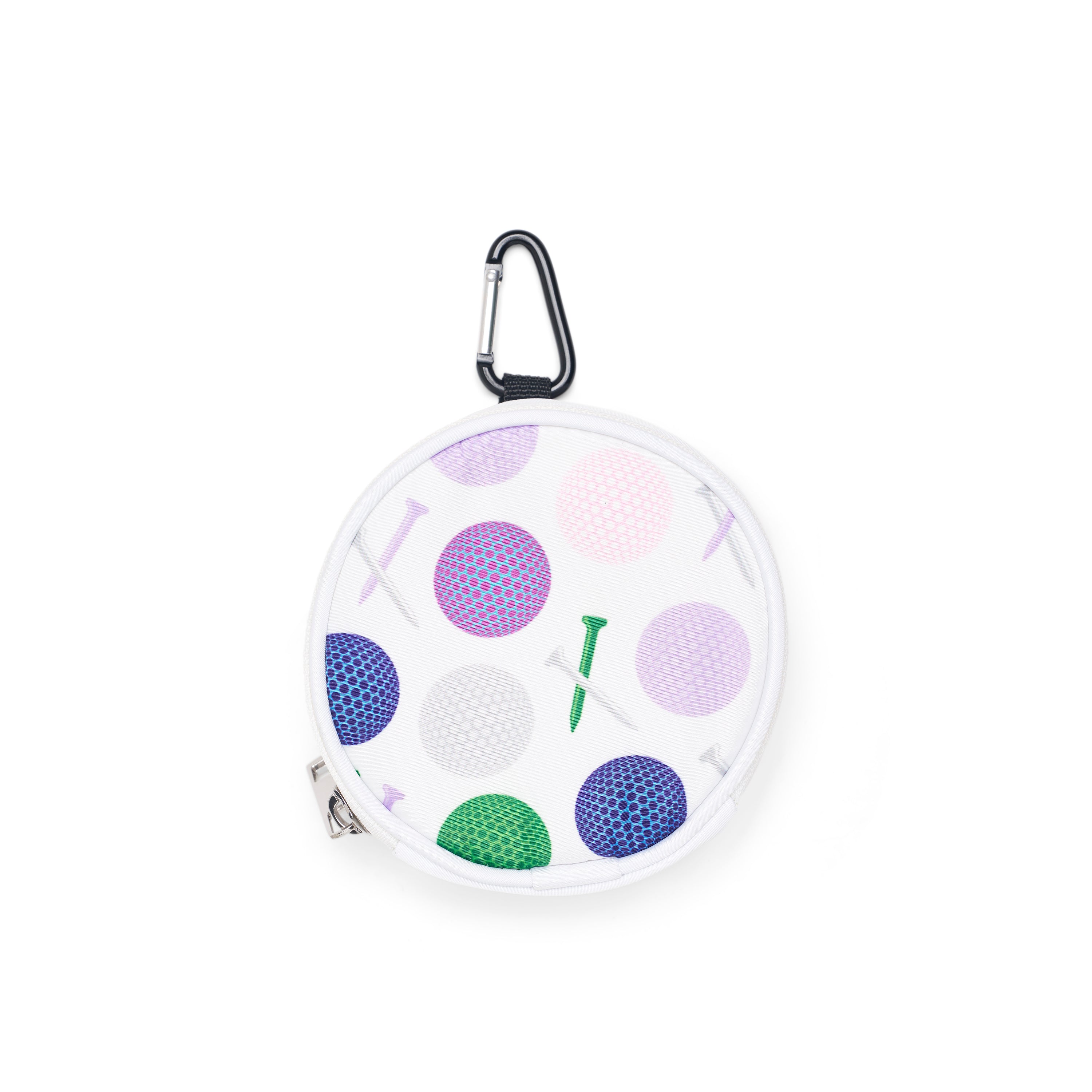 Bag Charm Round Golf Ball Lilac