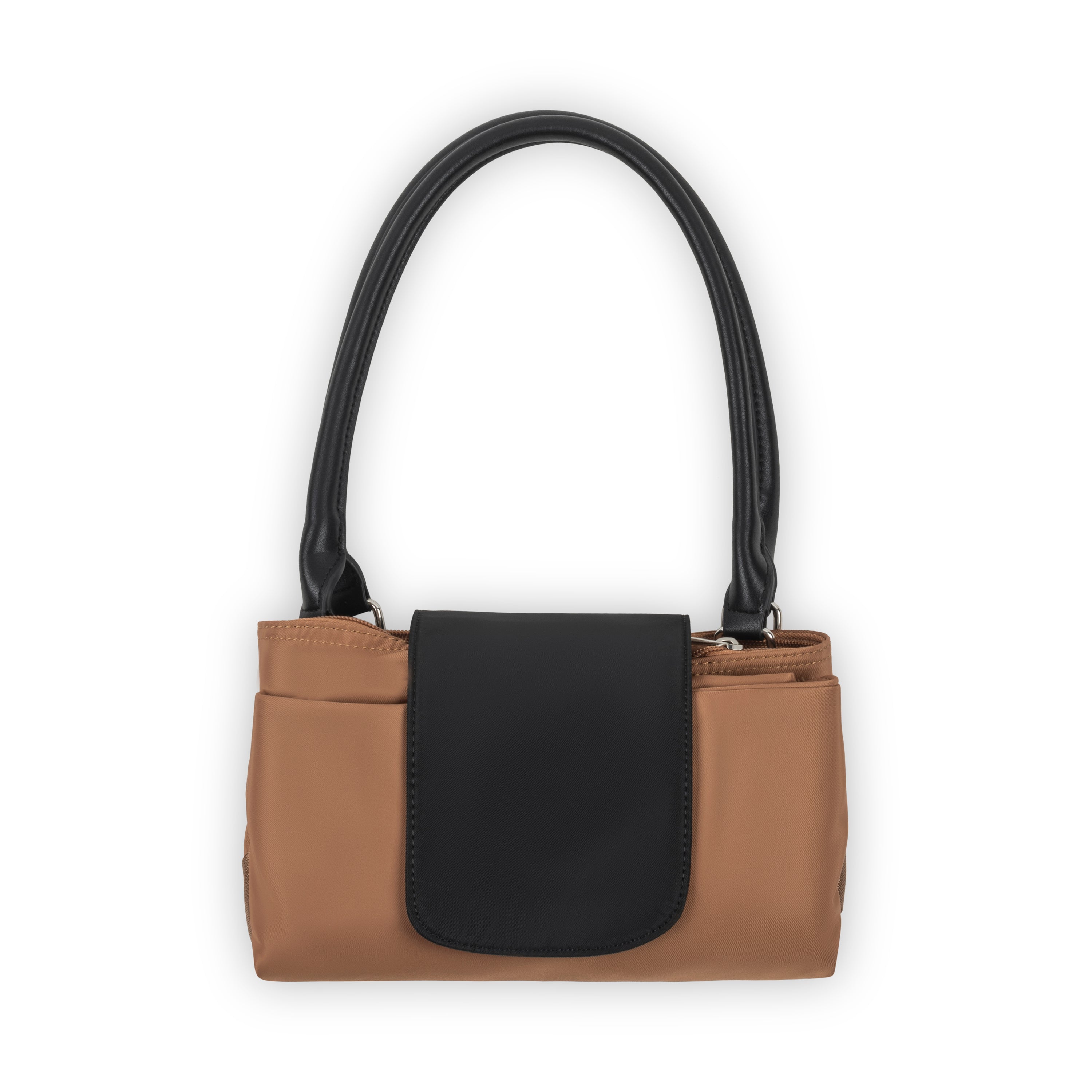 Packable Tote Bag Cafe Brown