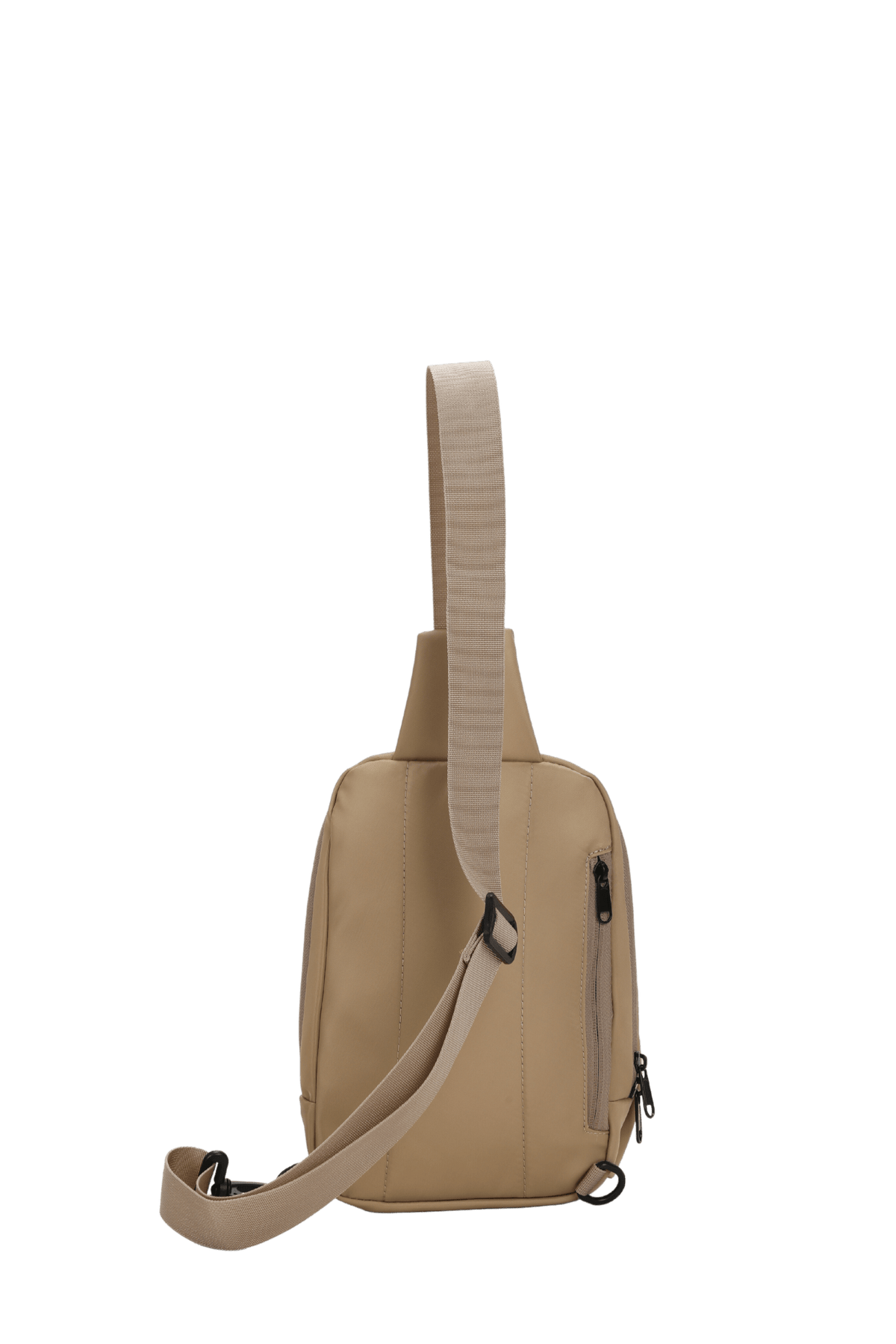 Insulated Crossbody Sling Khaki 2 PKT Front - Birdie Balou