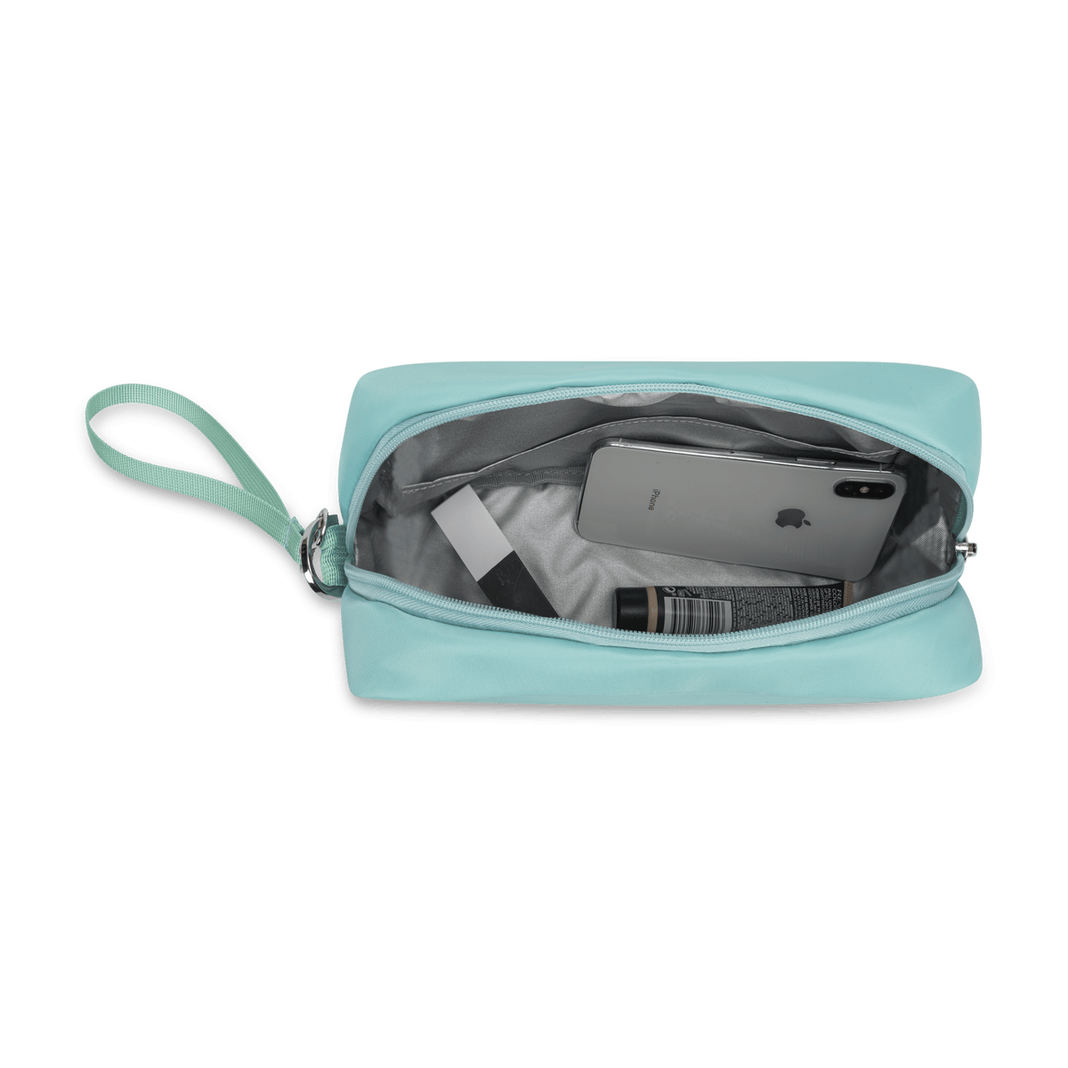 Insulated Wristlet Mint Blue - Birdie Balou