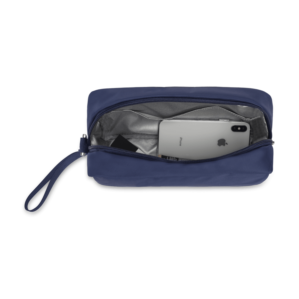 Insulated Wristlet Navy Blue - Birdie Balou