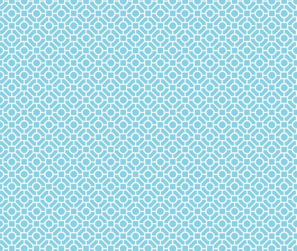 Golf Cart Seat Cover Octagon Turquoise