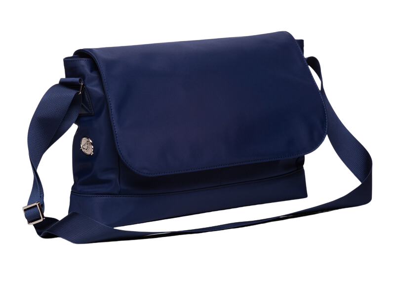 Navy blue messenger bag shop