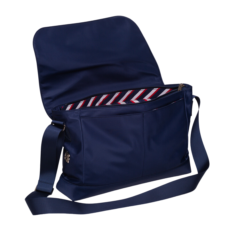 Messenger Bag Navy Red White Navy Stripe OUT OF STOCK UNTIL 12/4