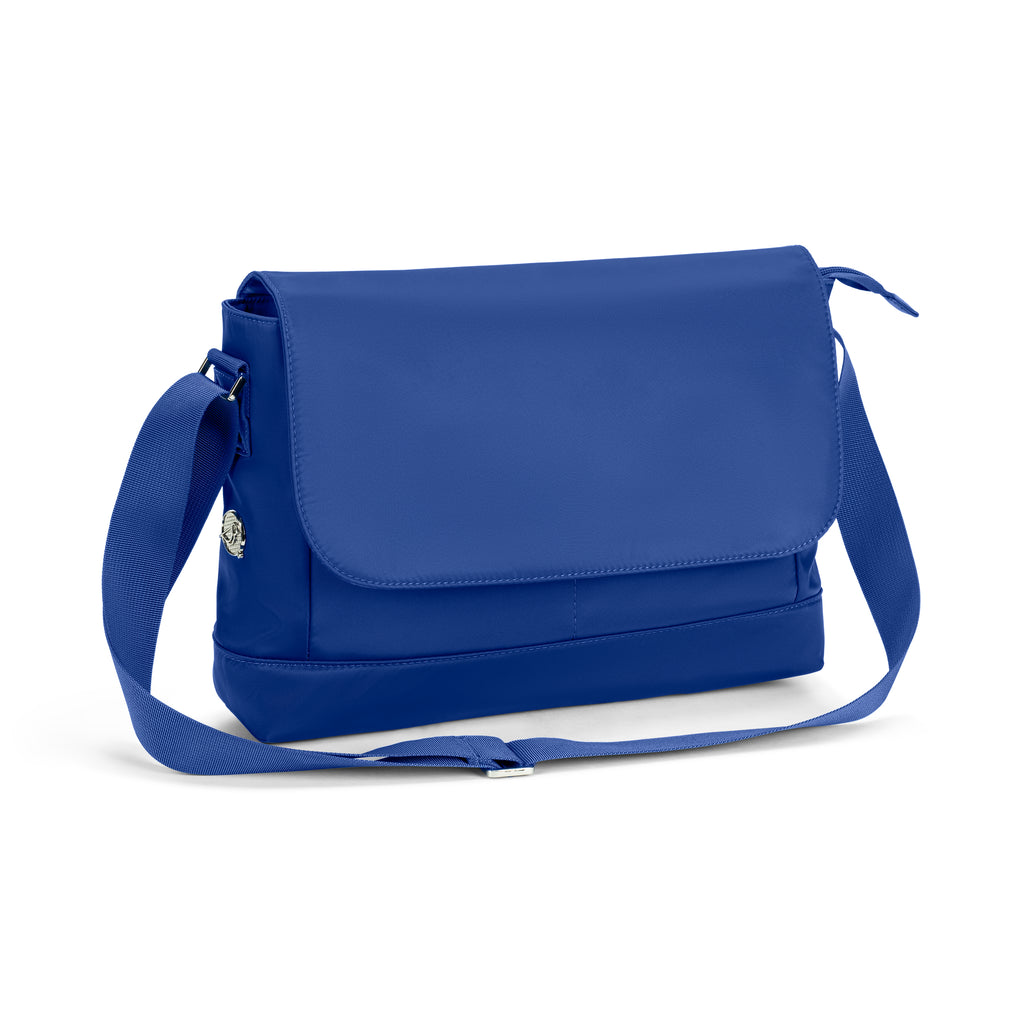 Blue messenger bag cheap