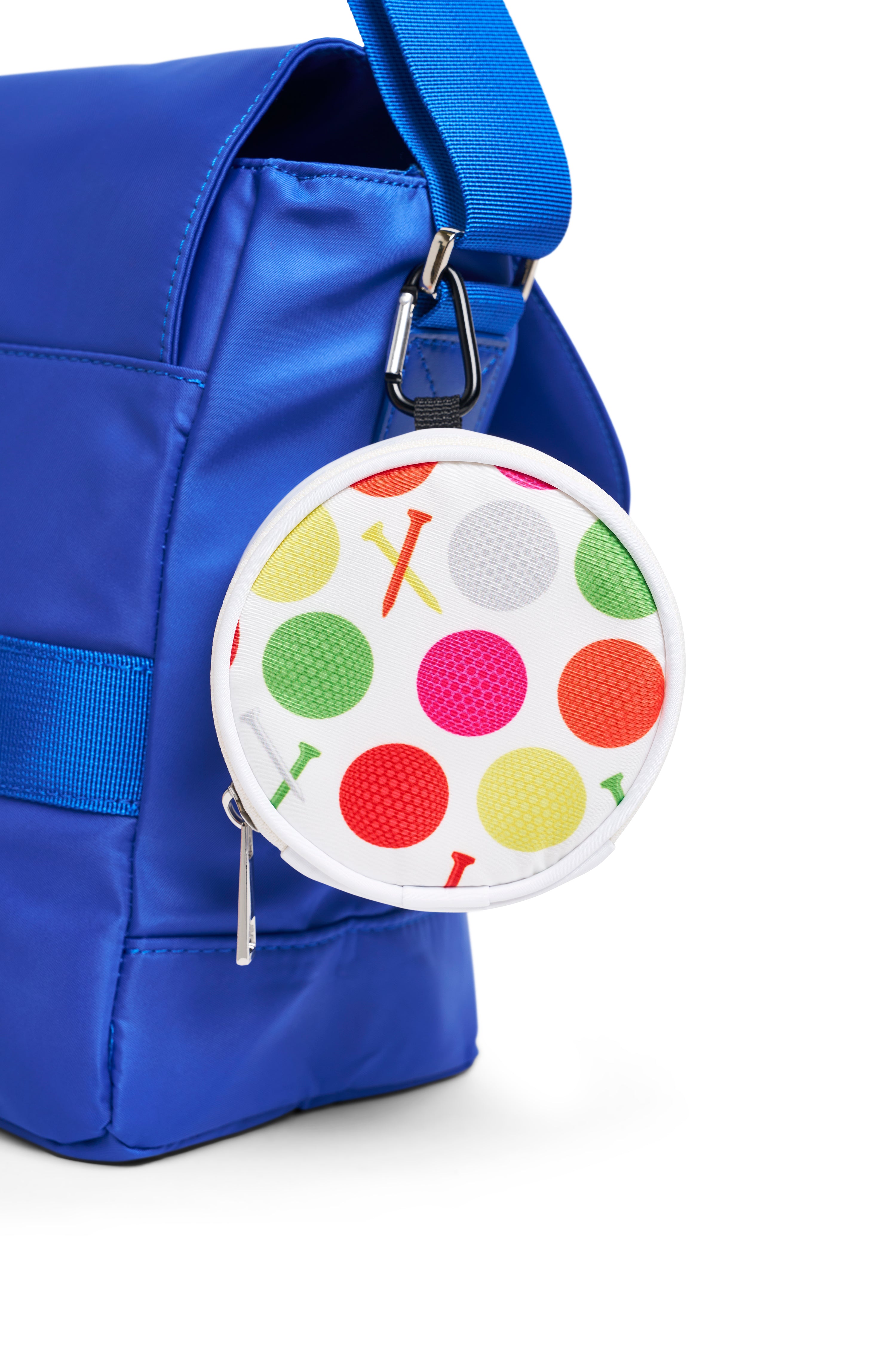 Bag Charm Round Golf Ball Brights