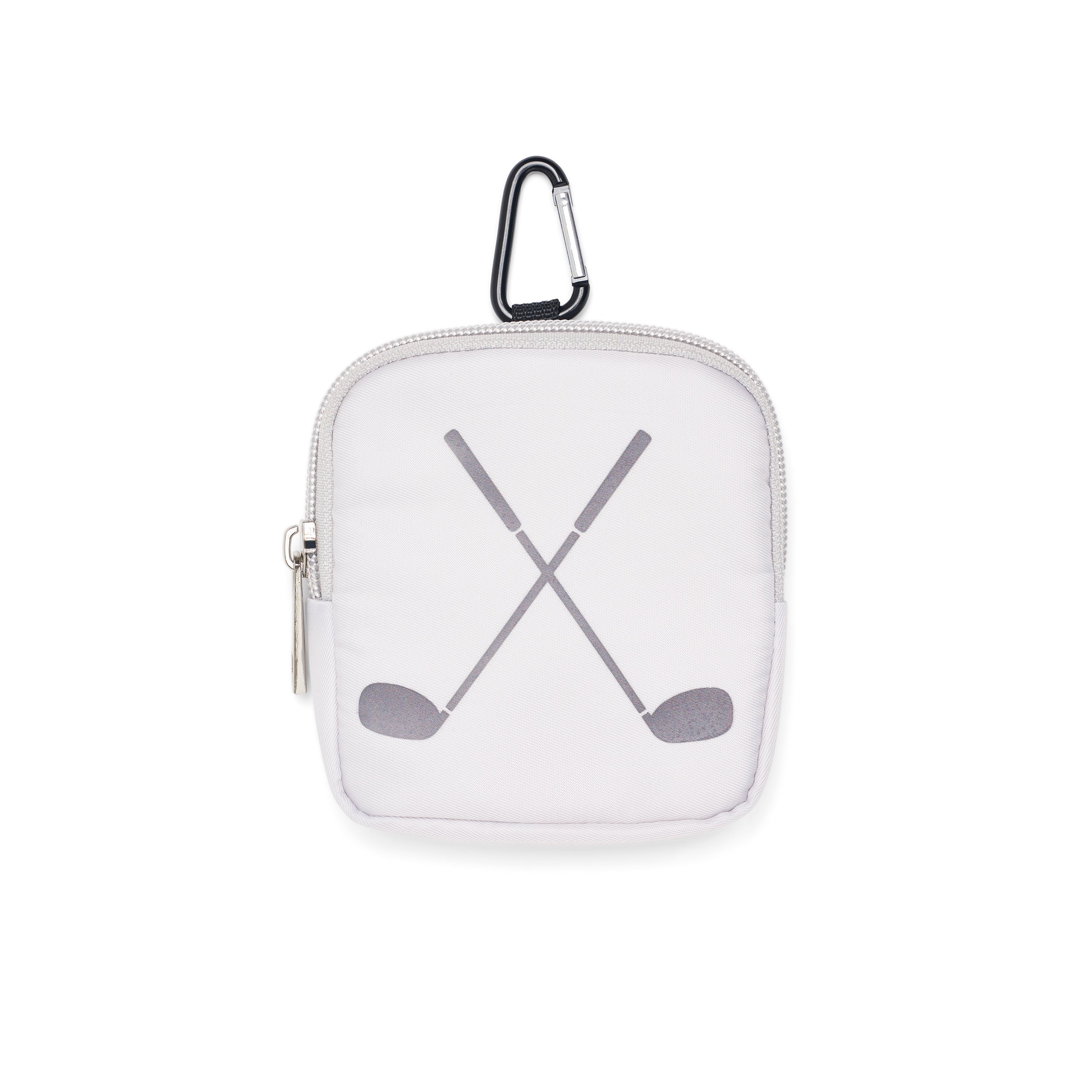 Bag Charm Square Gray Golf Clubs