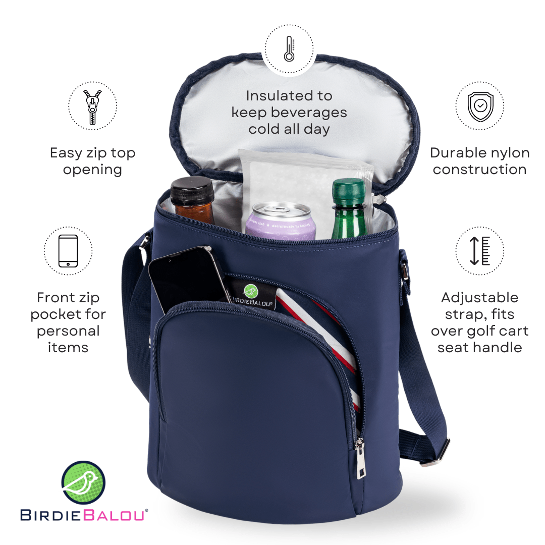 Cooler 12" Navy - Birdie Balou
