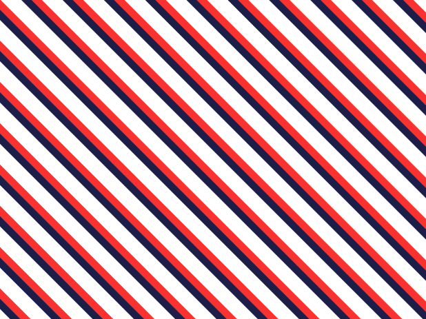 Golf Cart and Car Seat Cover Stripe Red Navy - Birdie Balou
