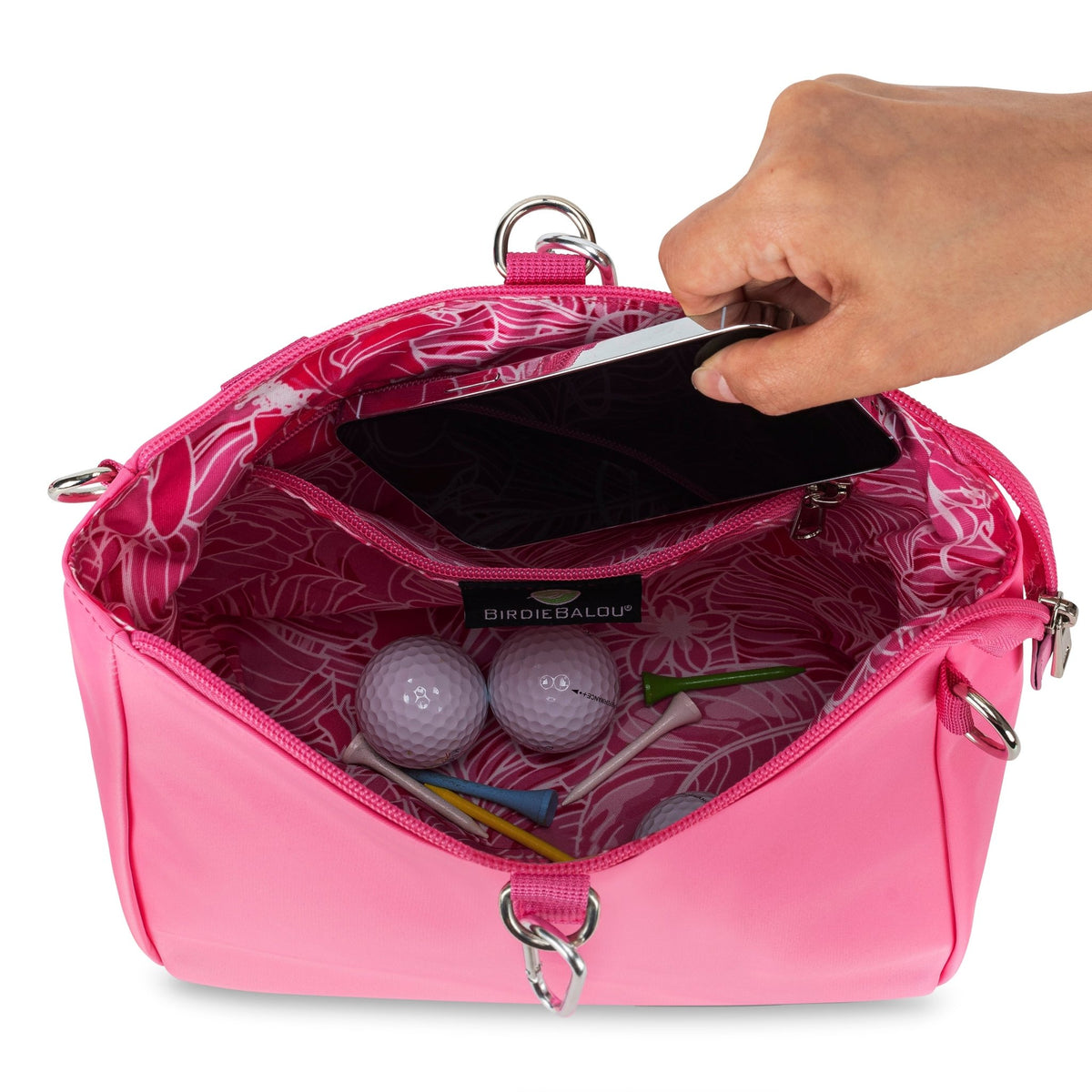 Golf Gear Accessory Bag Pink - Birdie Balou