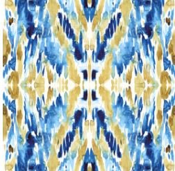 Golf Towel Ikat Blue - Birdie Balou