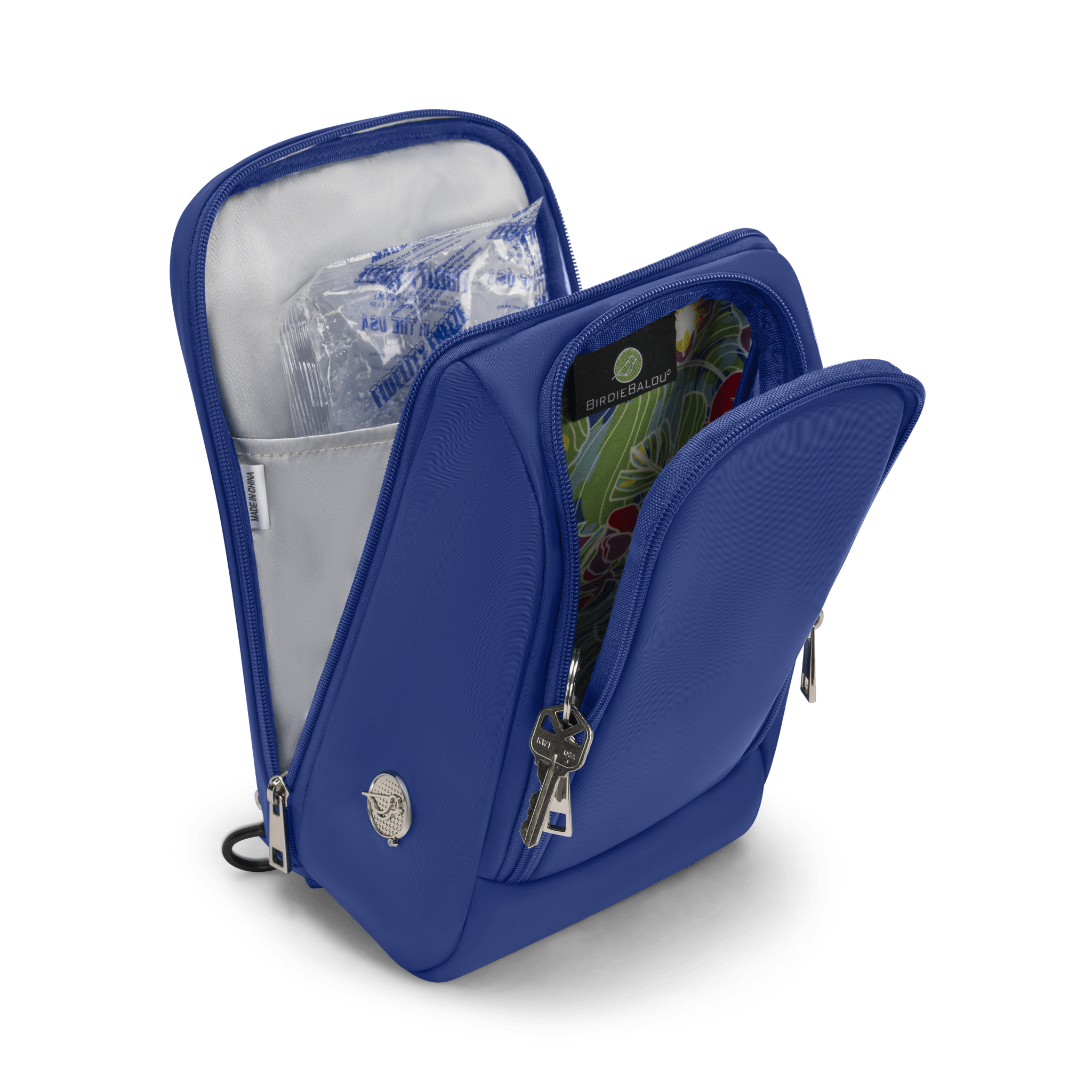 Insulated Crossbody Sling Navy - Birdie Balou