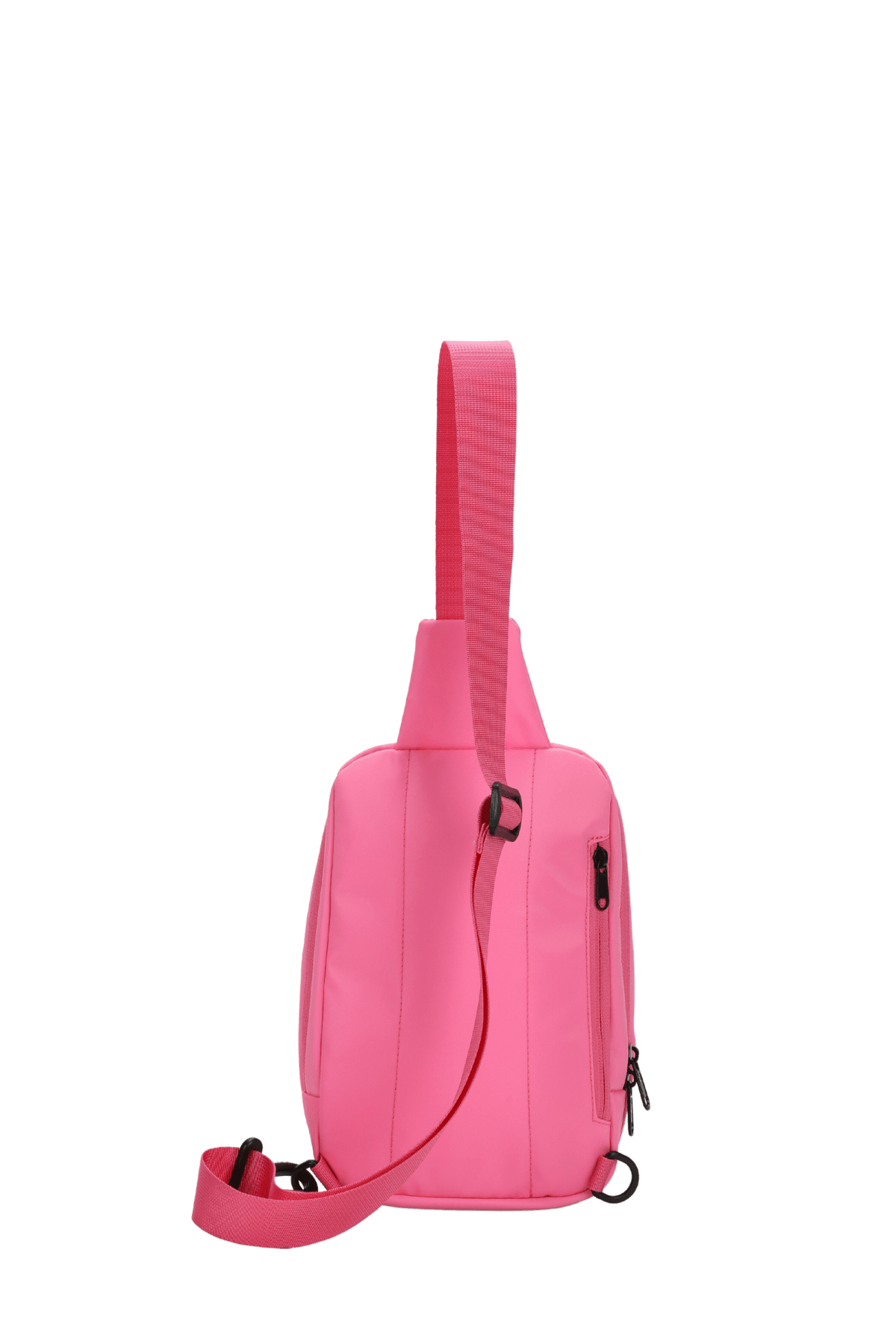 Insulated Crossbody Sling Pink 2 PKT Front - Birdie Balou