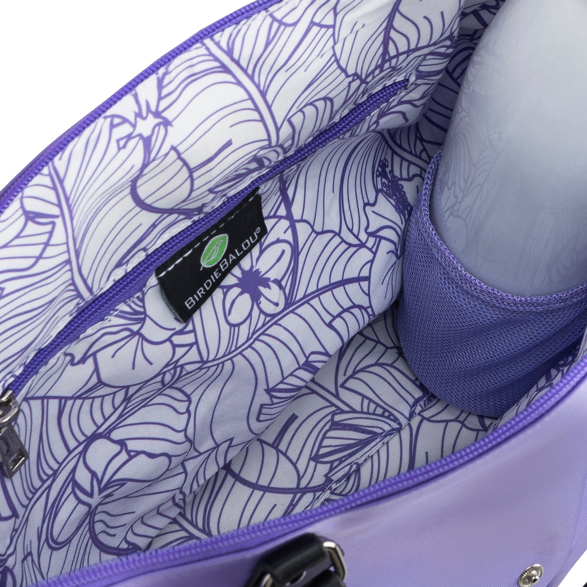 Packable Tote Bag Lilac Purple - Birdie Balou