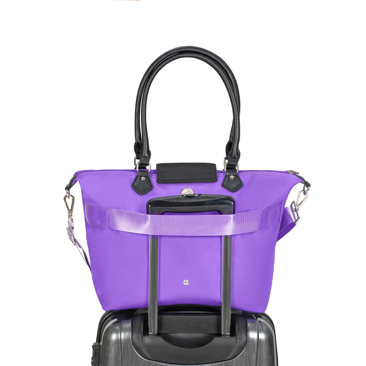 Packable Tote Bag Lilac Purple - Birdie Balou