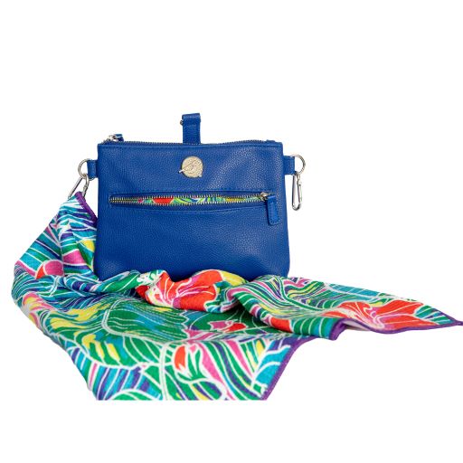 Golf Gear Accessory Bag With Towel Holder Royal Blue