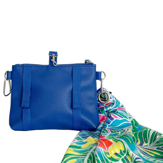 Golf Gear Accessory Bag With Towel Holder Royal Blue