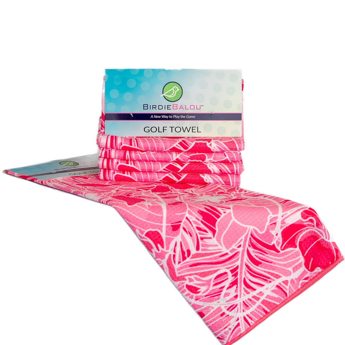 Golf Towel Tropical Pink - Birdie Balou